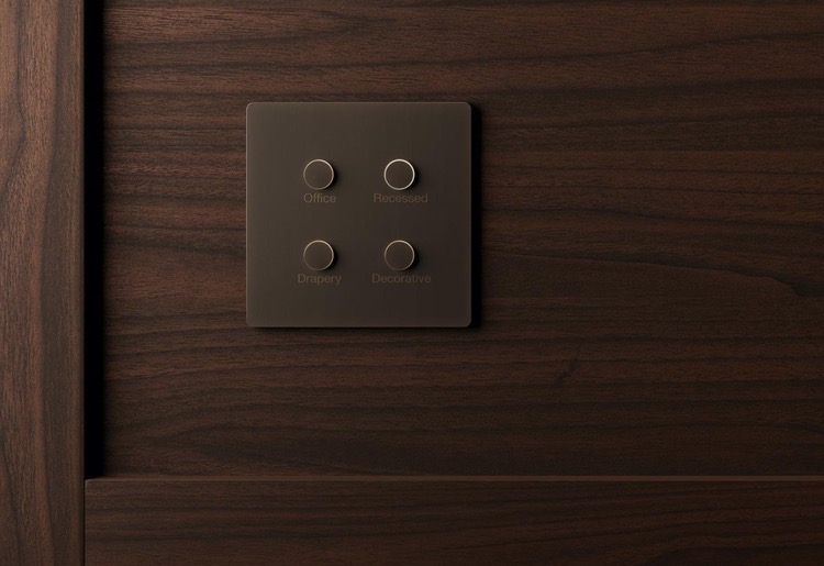 Lutron Alisse luxury keypad control panel